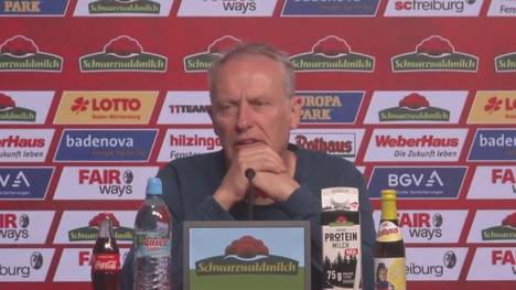 Wie wird Freiburg gegen Hoffenheim defensiv auflaufen? Auf die Frage eines Journalisten reagiert SC-Trainer Christian Streich gewohnt charmant und erklärt, warum er die Taktik nicht preisgeben kann.
