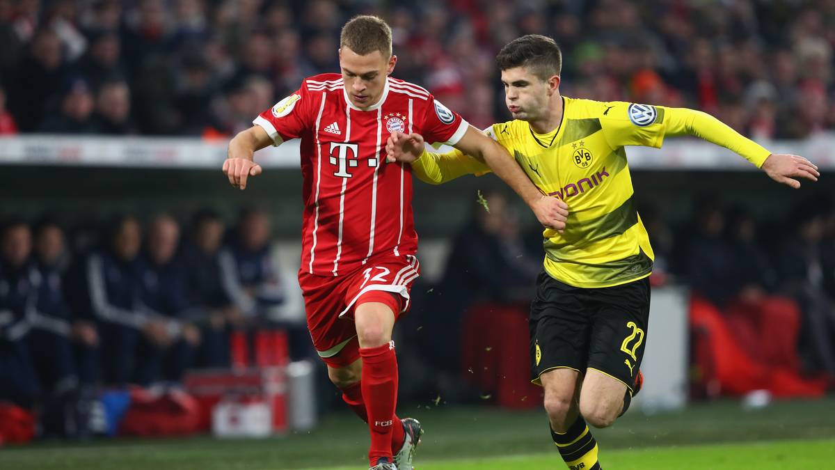 CHRISTIAN PULISIC: Für den verletzten Aubameyang als einzige echte Sturmspitze aufgeboten. Hing dort völlig in der Luft, sah gegen Boateng und Süle keinen Stich. SPORT1-Note: 5