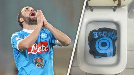 Der bevorstehende Wechsel von Gonzalo Higuain sorgt für Frust bei den Napoli-Fans