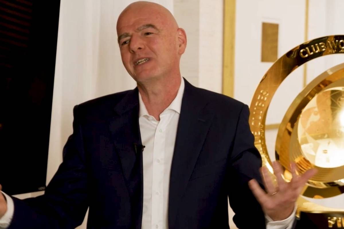FIFA-Präsident Gianni Infantino hält mit seiner Vorfreude auf die Klub-WM nicht hinterm Berg. Der mächtigste Mann im Fußball steckt sich hohe Ziele.