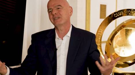 FIFA-Präsident Gianni Infantino hält mit seiner Vorfreude auf die Klub-WM nicht hinterm Berg. Der mächtigste Mann im Fußball steckt sich hohe Ziele.