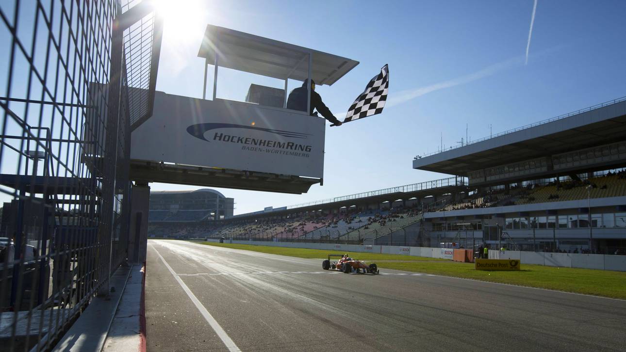 Zielflagge für den Deutschland-GP