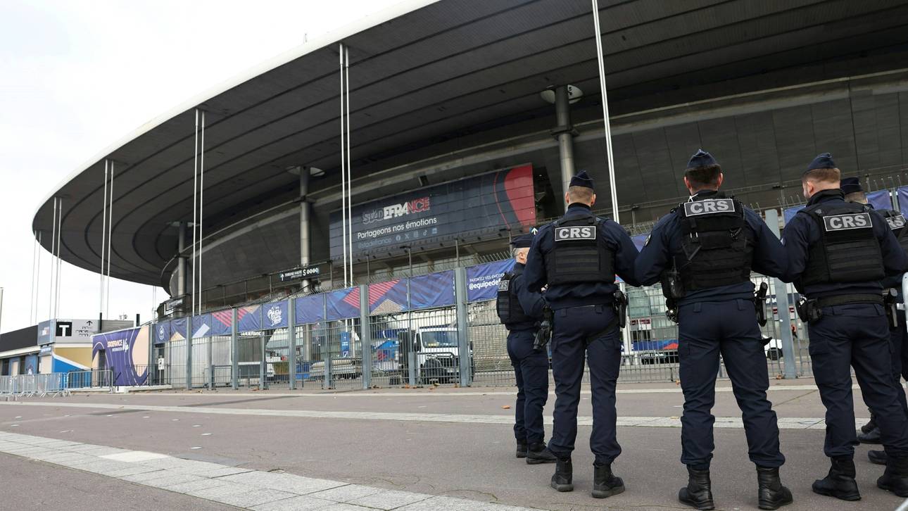 Sieben Festnahmen nach Nations-League-Partie in Saint-Denis