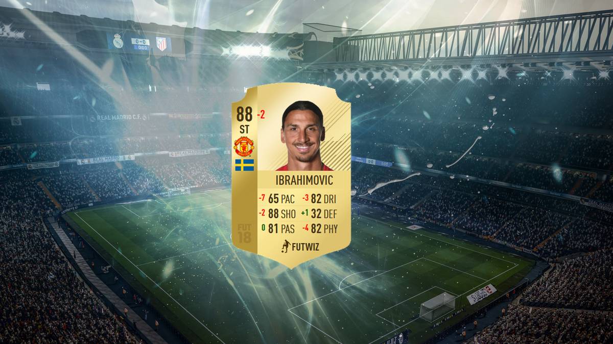 Deutliche Einbußen im Schuss, Tempo und Dribbling - ob das Zlatan so gefällt?