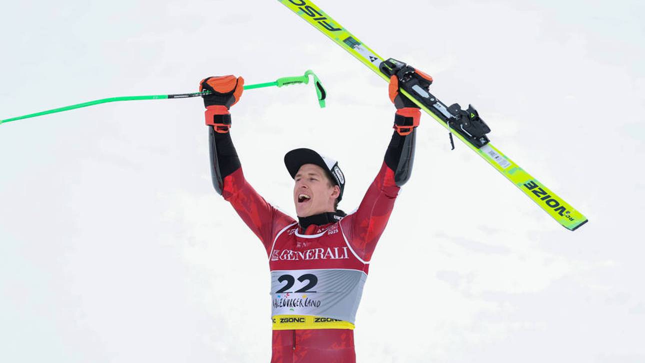 Raphael Haaser holte sensationell Gold