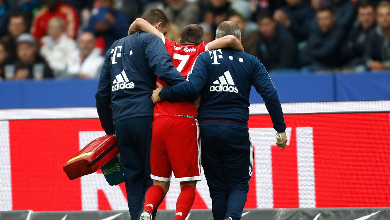 Ribery: Verletzung ein harter Schlag