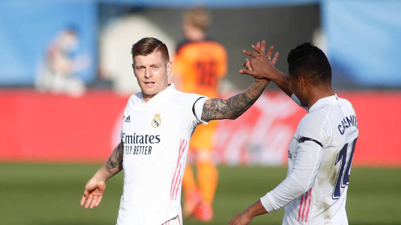 Toni Kroos ist bei Real Madrid in Topform