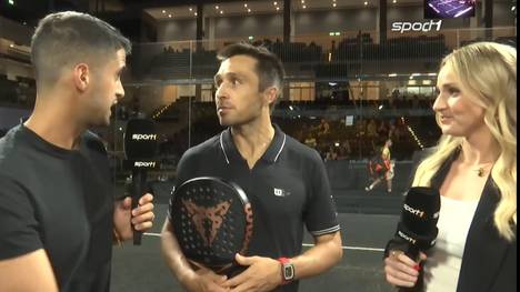 Fernando Belasteguín "Bela" spricht auf SPORT1 über das Potenzial der Sportart Padel und die Möglichkeit, dass Deutschland der "Motor" der Sportart werden kann. 
