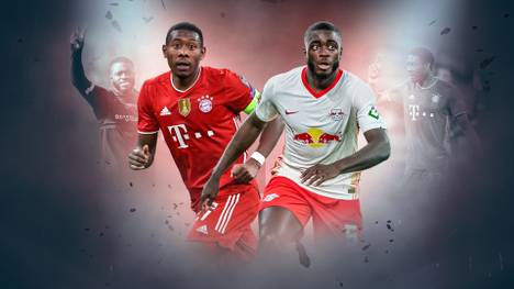 Beim Topspiel der Bayern in Leipzig kommt es zum Innenverteidiger-Duell: David Alaba gegen seinen Nachfolger Dayot Upamecano.