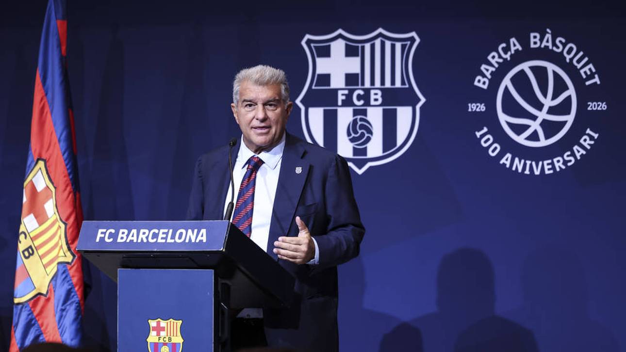 Der FC Barcelona und Präsident Joan Laporta sind gut in die Saison gestartet