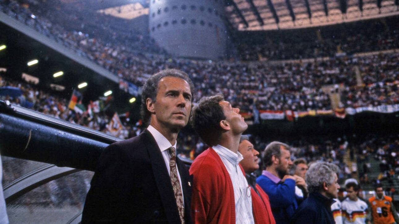 Franz Beckenbauer gewann 1990 mit Deutschland die Weltmeisterschaft in Italien
