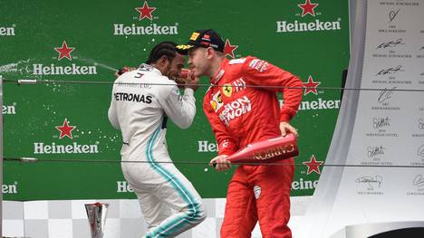 Sebastian Vettel und Lewis Hamilton treten schon seit vielen Jahren in der Formel 1 gegeneinander an