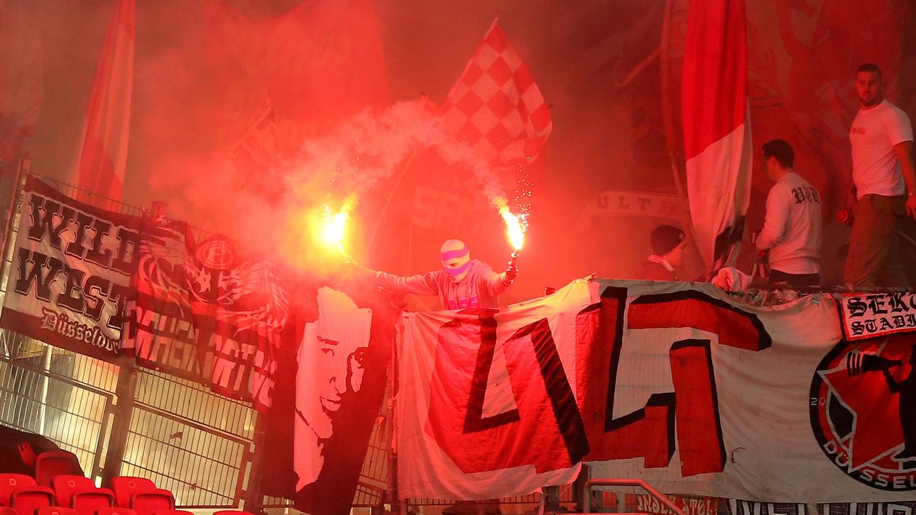 Pyrotechnik: Geldstrafe für Fortuna