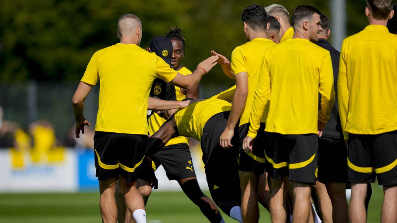 Überraschung im BVB-Training