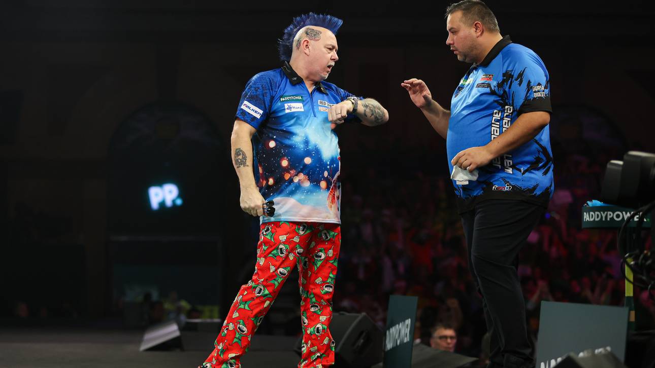 Sichtbar kranker Wright siegt