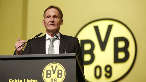 Hans-Joachim Watzke will die Mannschaft des BVB zusammenhalten