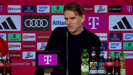 Christoph Freund hat sich vor dem Spiel gegen den SC Freiburg über die Ausrichtung auf der Torwart-Position geäußert.