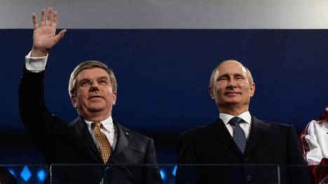 Thomas Bach und Wladimir Putin