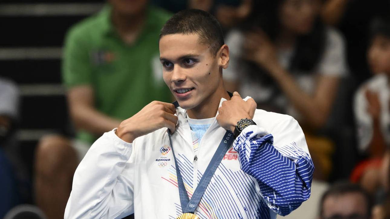 David Popovici war vor Pan Zhanle Weltrekordhalter über 100 Meter Freistil