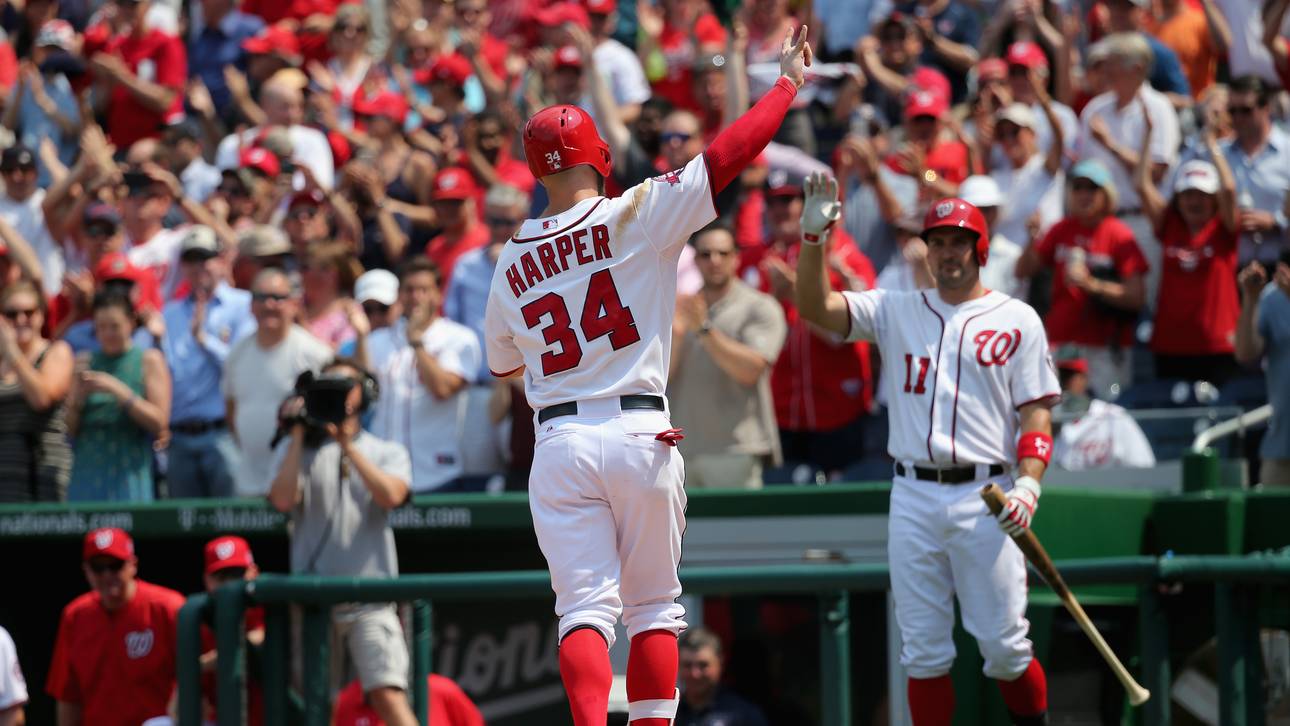 Harper schlägt drei Homeruns