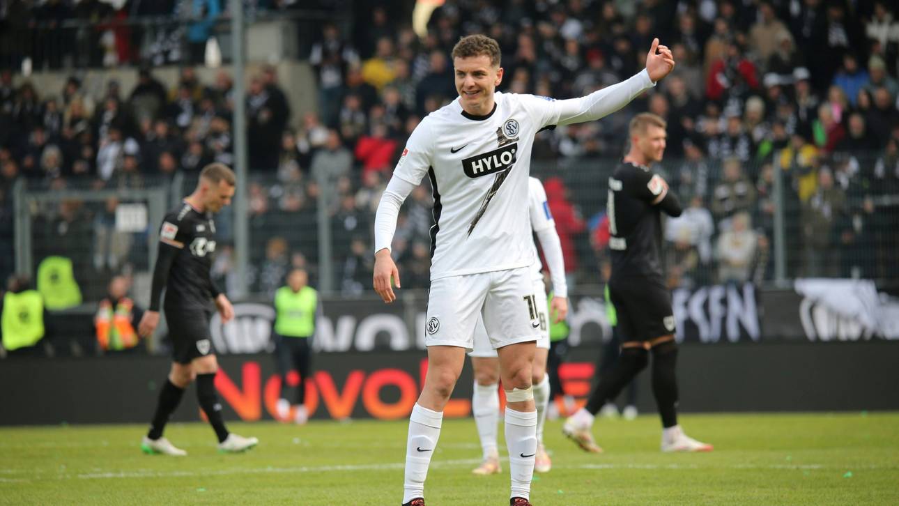 Traf für Elversberg: Fisnik Asllani 