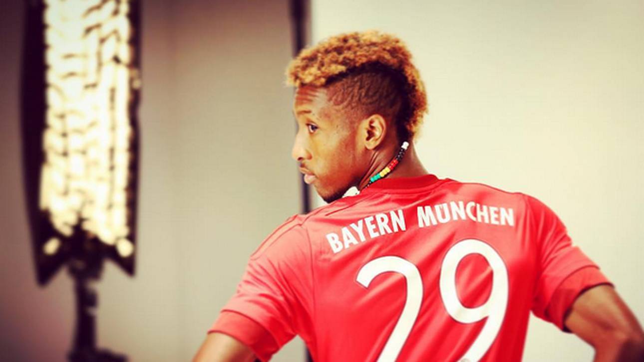 Coman erstmals im Bayern-Trikot