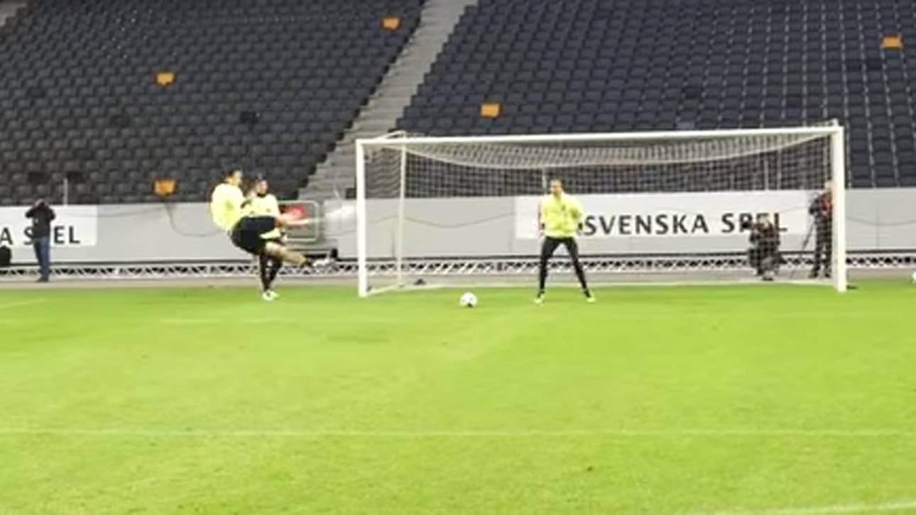 Traumtor: Zlatan übertrumpft Kollegen