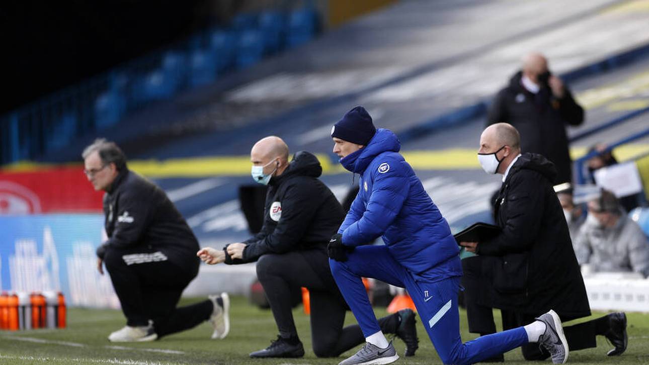Diese Jacke trug Thomas Tuchel gegen Leeds zu Beginn des Spiels