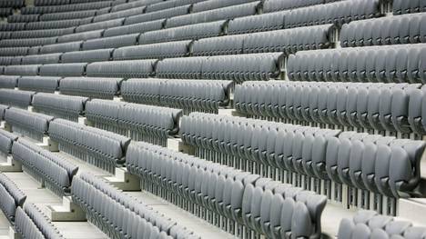 MUNICH, GERMANY - APRIL 18: A general view of empty seats are seen in the Allianz Arena on April 18, 2005 in Munich, Germany. The Allianz Arena will be the future home stadium of soccer clubs FC Bayern Munich and TSV 1860 Munich and will also host the opening game of the FIFA World Cup 2006 Germany Championships. The stadium is scheduled for completion by June, 2005. (Photo by Sandra Behne/Bongarts/Getty Images)
