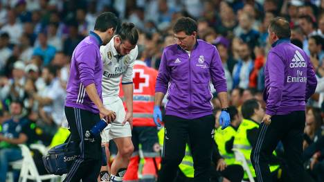 Gareth Bale musste im Clasico gegen Barcelona verletzt raus