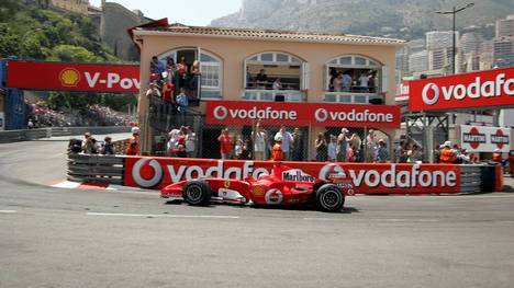 Michael Schumacher stellte 2006 im Qualifying zum Monaco-GP seinen Ferrrari in der Rascasse ab