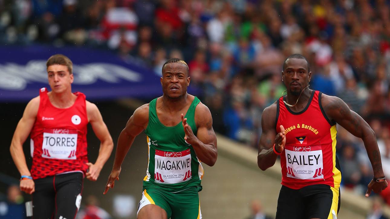 Sprinter Magakwe gesperrt