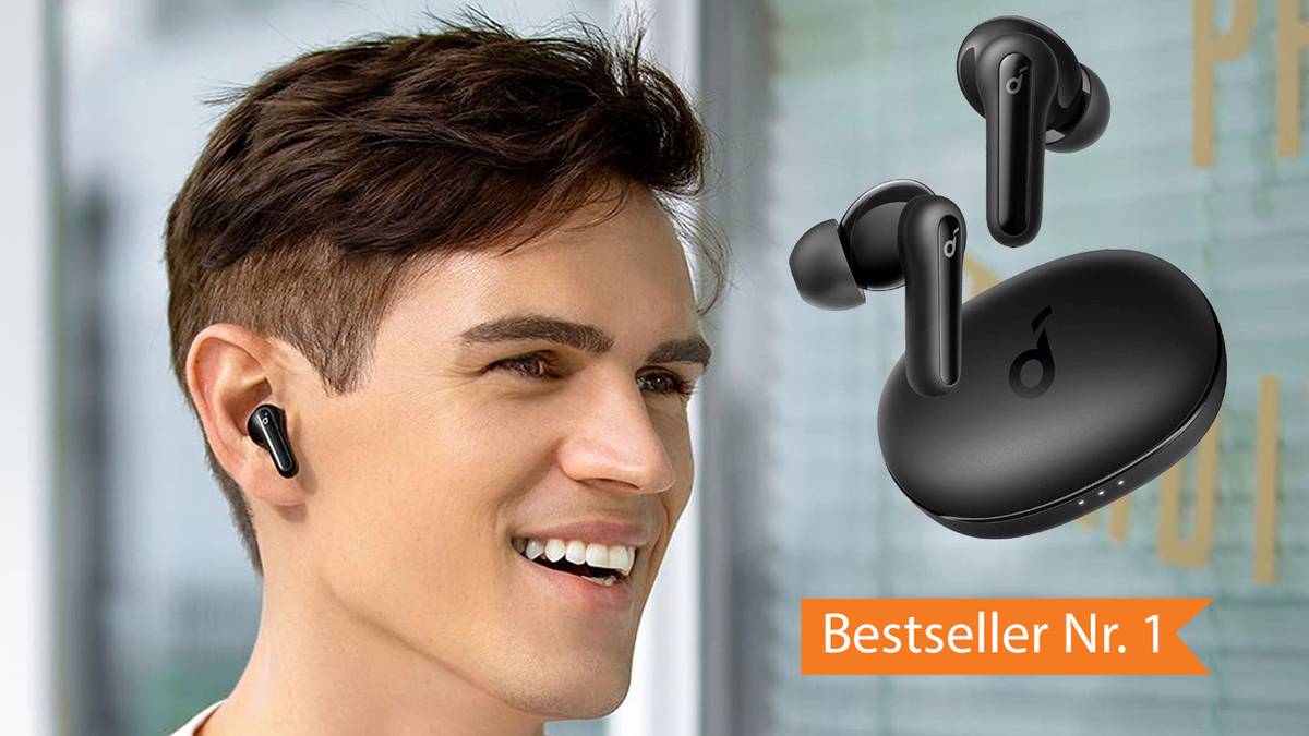Die beliebtesten Bluetooth-Kopfhörer gibt es bei Amazon gerade mit doppeltem Rabatt: Anker Soundcore P2 Mini