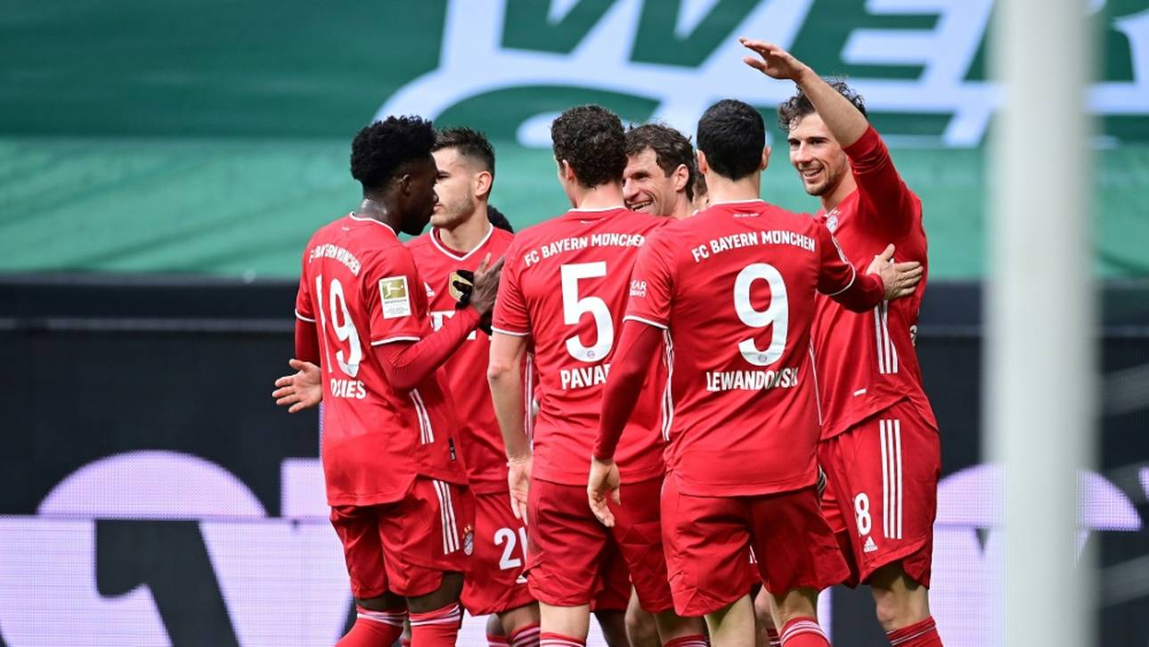 Bayern bauen Tabellenführung aus –  Lewandowski holt Fischer ein