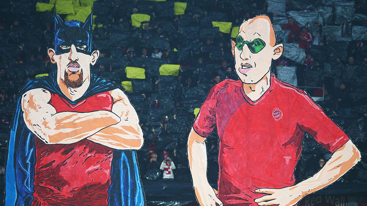 Robbery-Karikatur: Pleite für Bayern