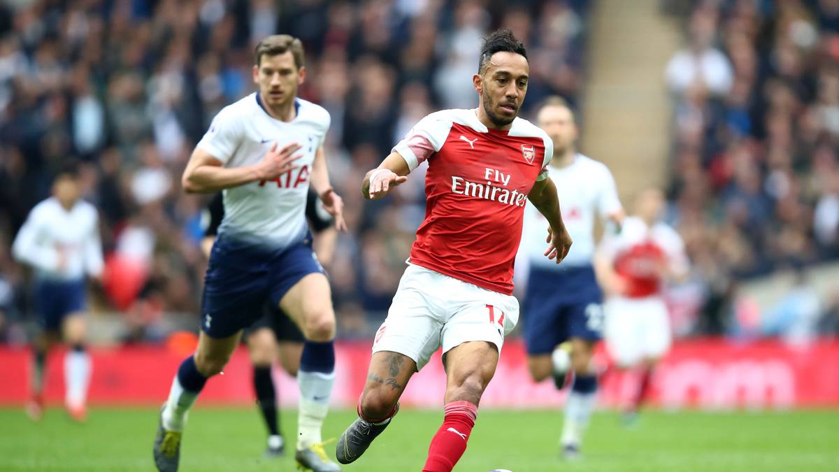 PLATZ 5: Pierre-Emerick Aubaméyang (FC Arsenal, England) mit 44 Punkten (22 Tore)