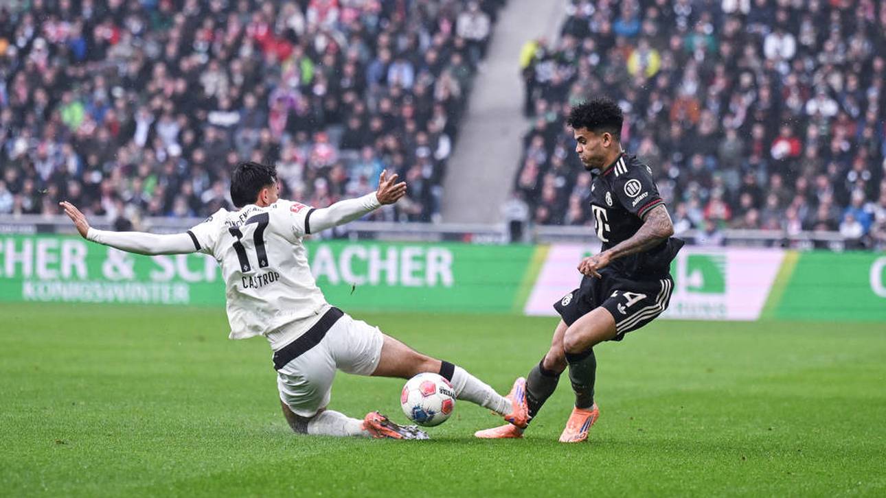 Luis Díaz wird heftig abgeräumt