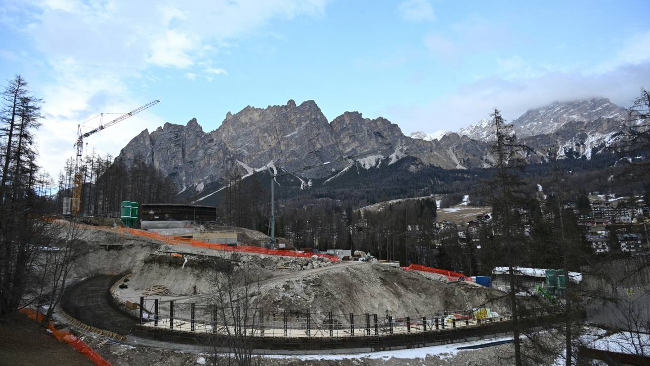 Kühlanlage des Eiskanals in Cortina in Betrieb genommen