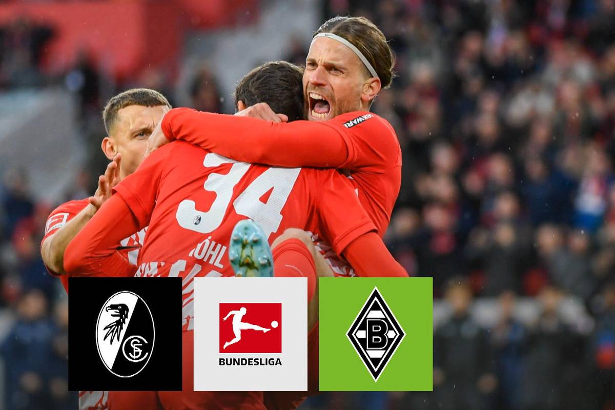 Der SC Freiburg rettet sich in letzter Sekunde ein 3:3 gegen Borussia Mönchengladbach. Die Breisgauer bleiben somit zum 16-Mal in Folge im heimischen Stadion gegen Gladbach ungeschlagen.