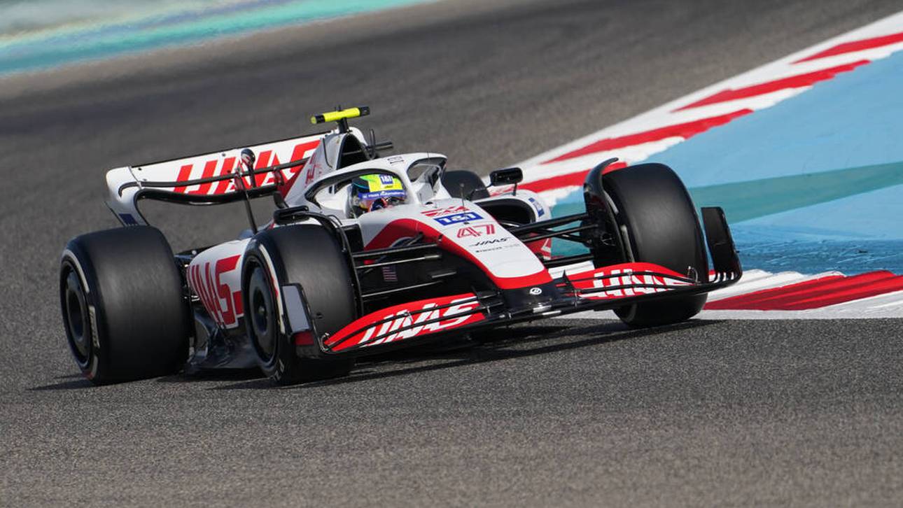 Mick Schumacher in seinem Haas-Boliden