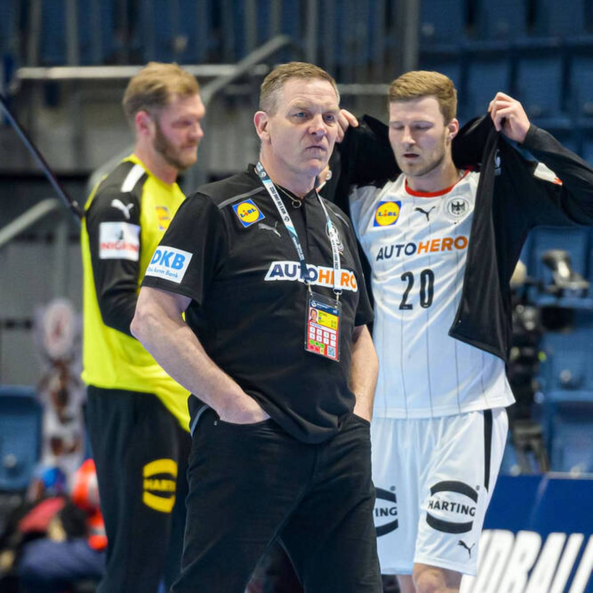 Handball-EM 2022 Deutschland gegen Russland ohne coronainfizierte Spieler 