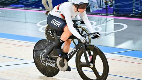 Emma Hinze wurde Fünfte im Keirin