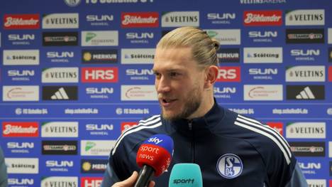 Schalkes Torhüter Loris Karius spricht vor dem Topspiel gegen den SC Paderborn über die gestiegene Erwartungshaltung bei den "Königsblauen".
