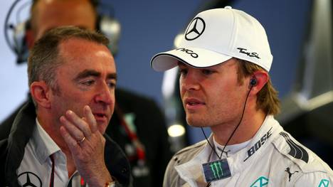 Paddy Lowe (links) und Weltmeister Nico Rosberg bildeten bei Mercedes ein erfolgreiches Team 