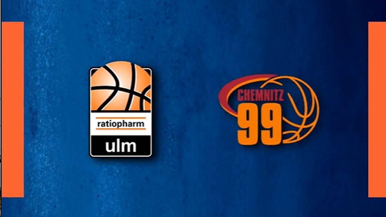 ratiopharm ulm - NINERS Chemnitz | BBL-Highlights im Video