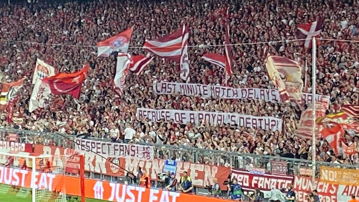 Geschmackloser Protest der Bayern-Fans