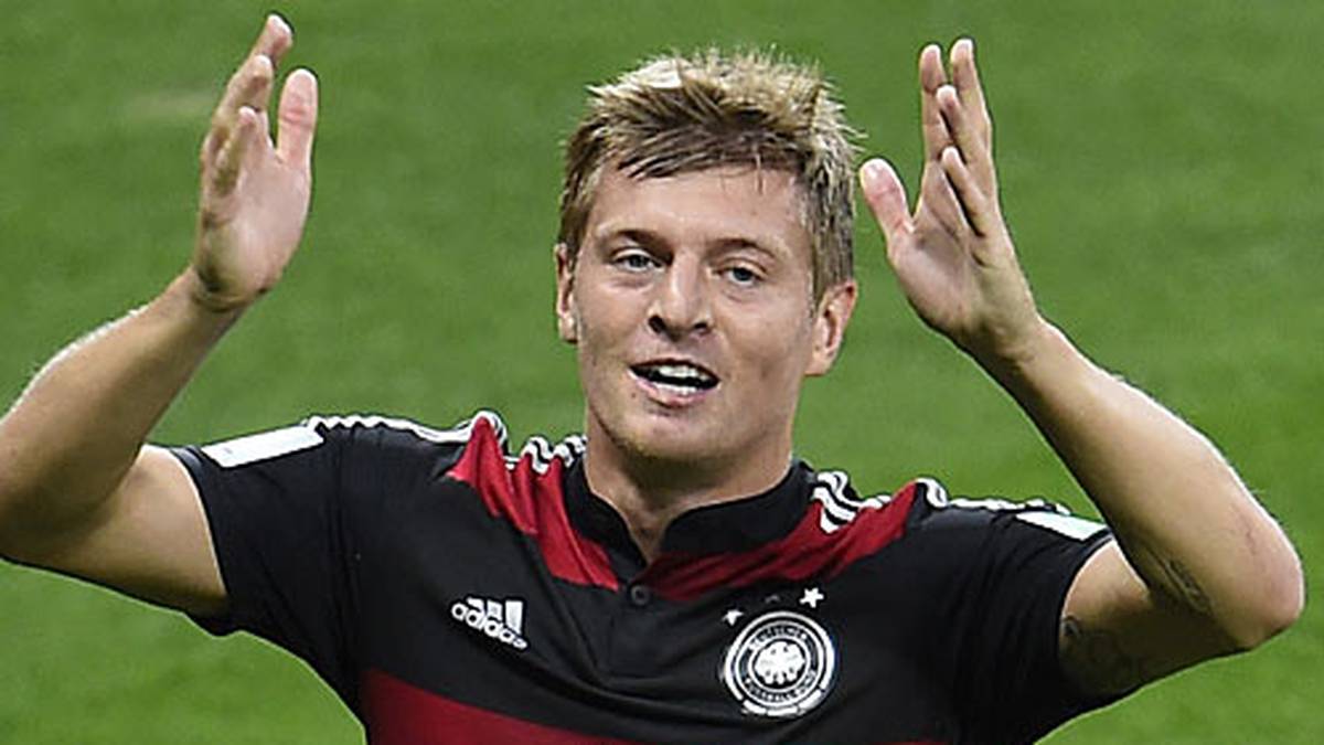 Toni Kroos erzielte zwei Tore im Halbfinale gegen Brasilien