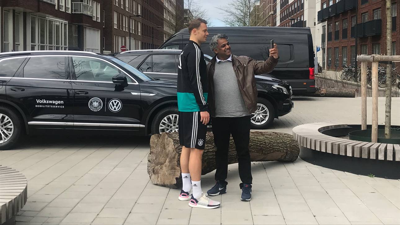 Manuel Neuer in Amsterdam