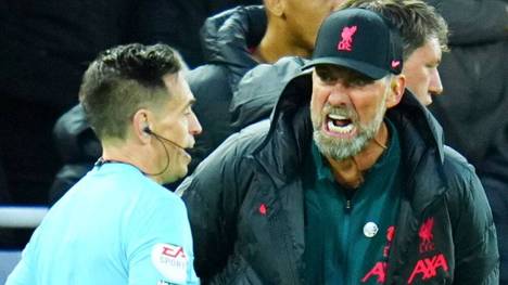 Jürgen Klopp schrie gegen Manchester City den Linienrichter an