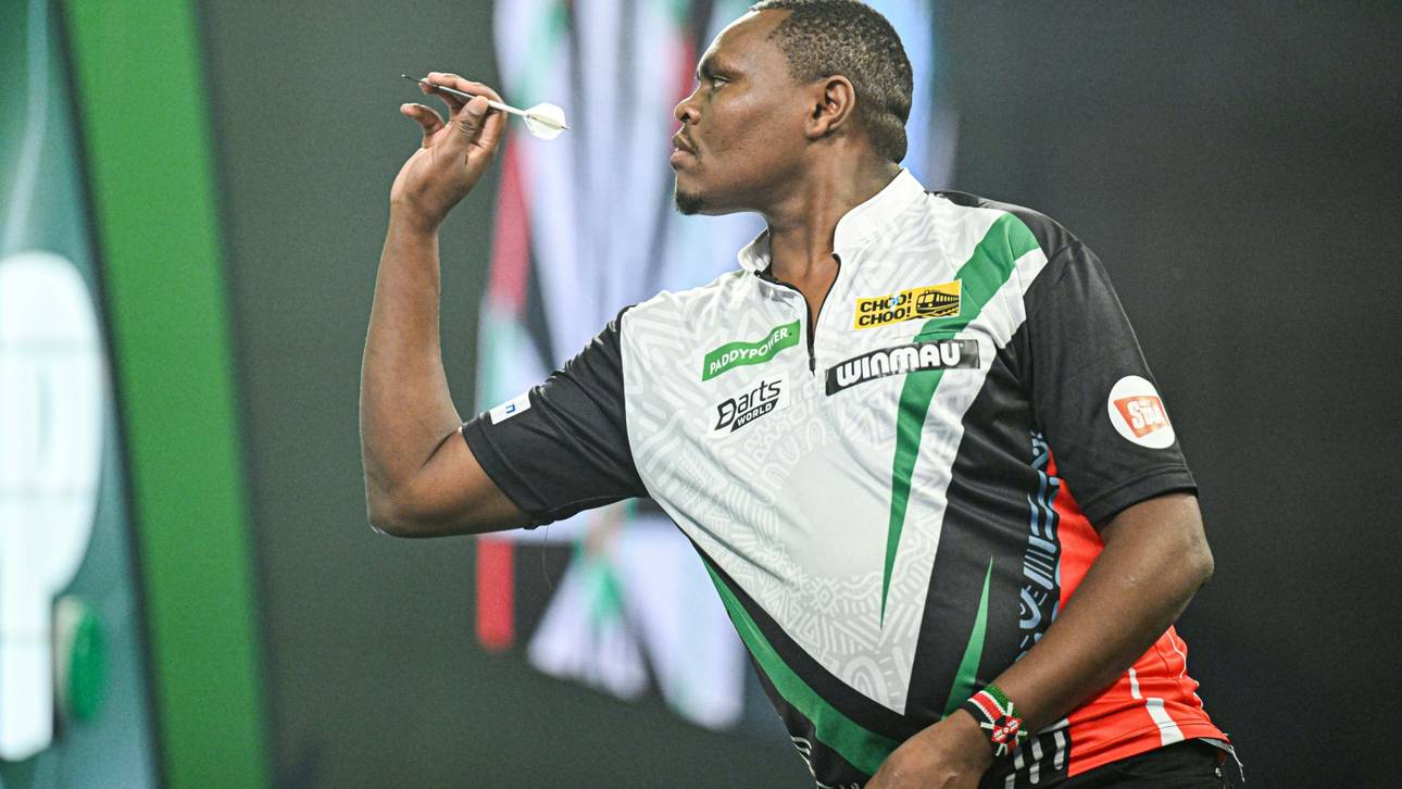 Darts-WM: Kenianer Munyua verpasst zweite Überraschung klar